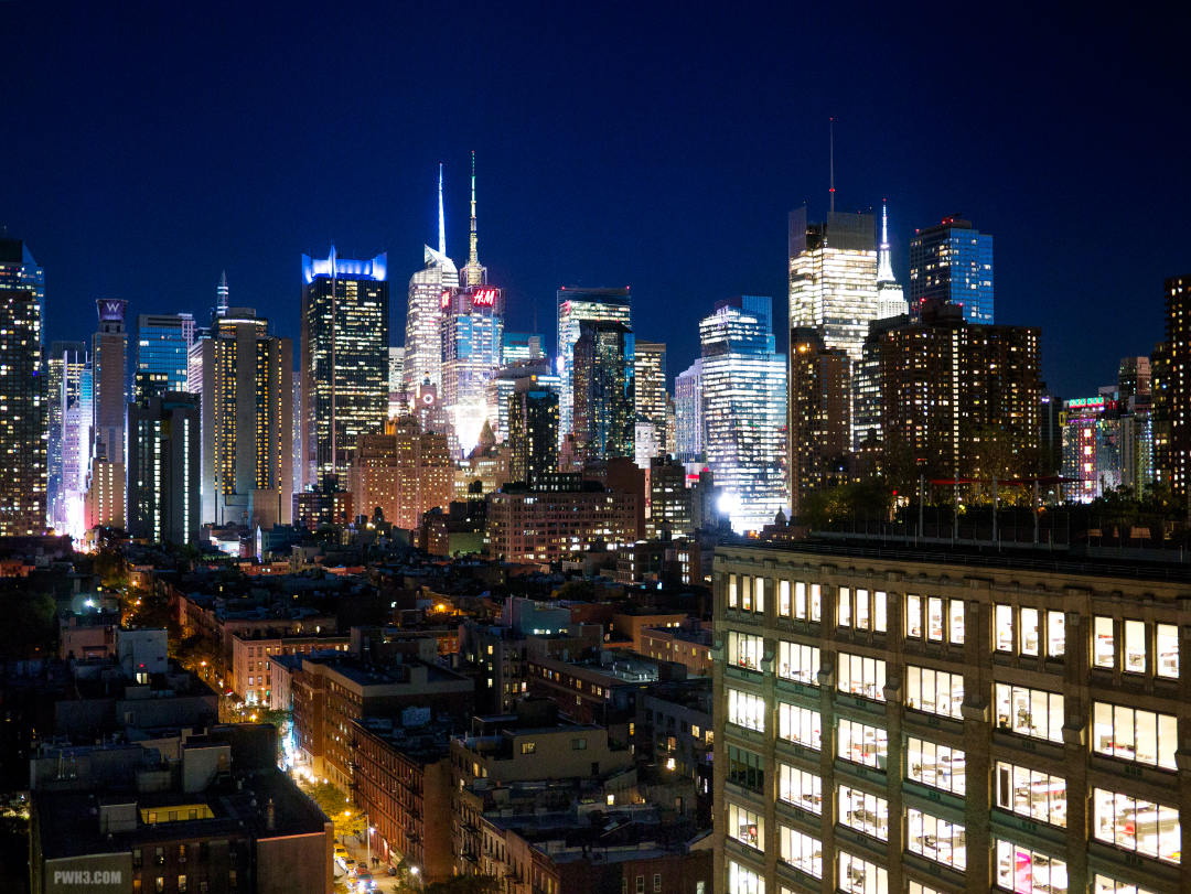 New York City Skyline As Seen From the Ink Hotel