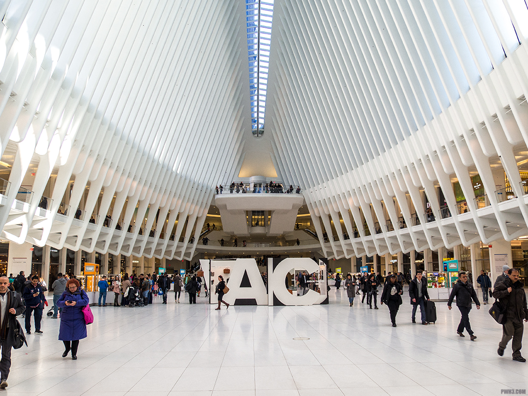 Inside New York City’s Oculus at the World Trade Center Station