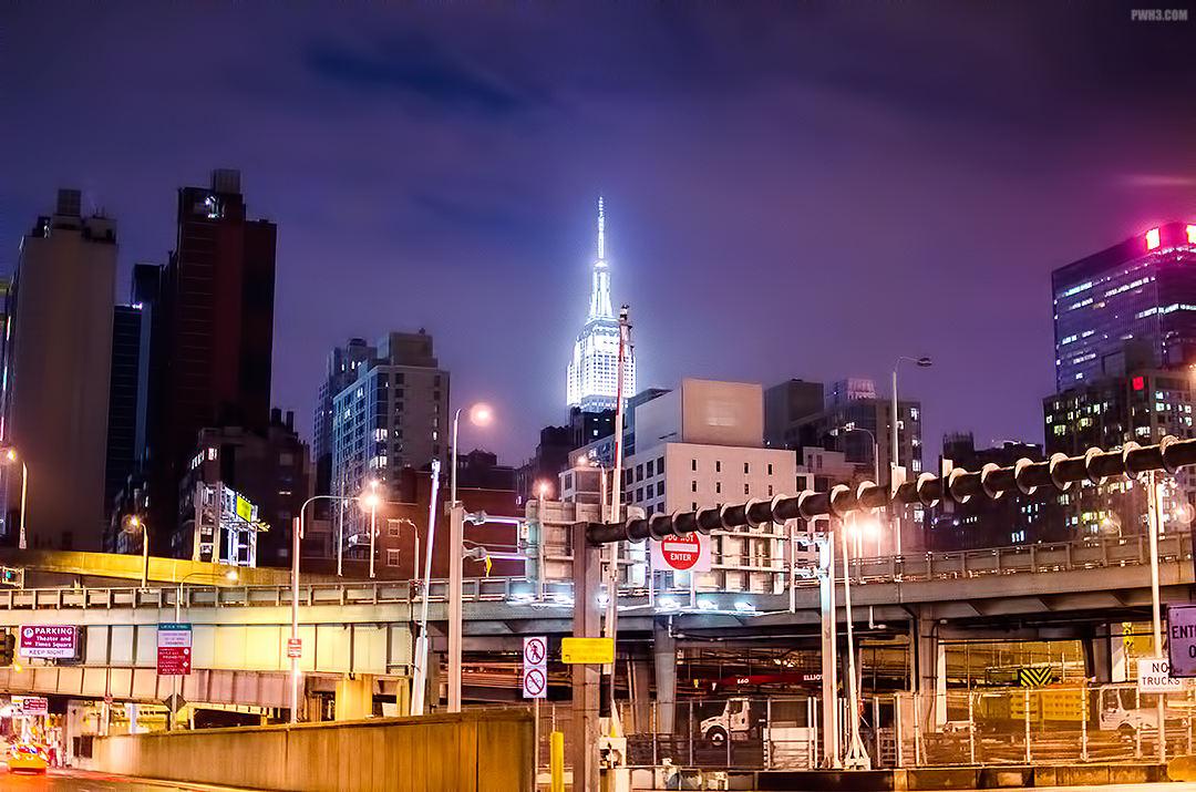 The Empire State Building as Seen From 10th Avenue